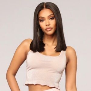 Fashion nova sparkly crop top